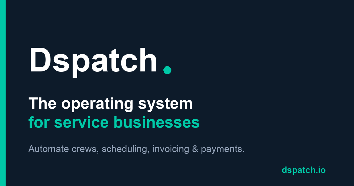 Preview image published by dspatch.io